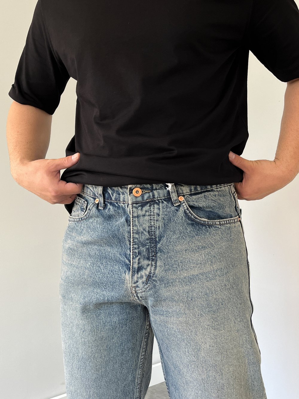 We 11 Baggy Jean Vintage Mavi 