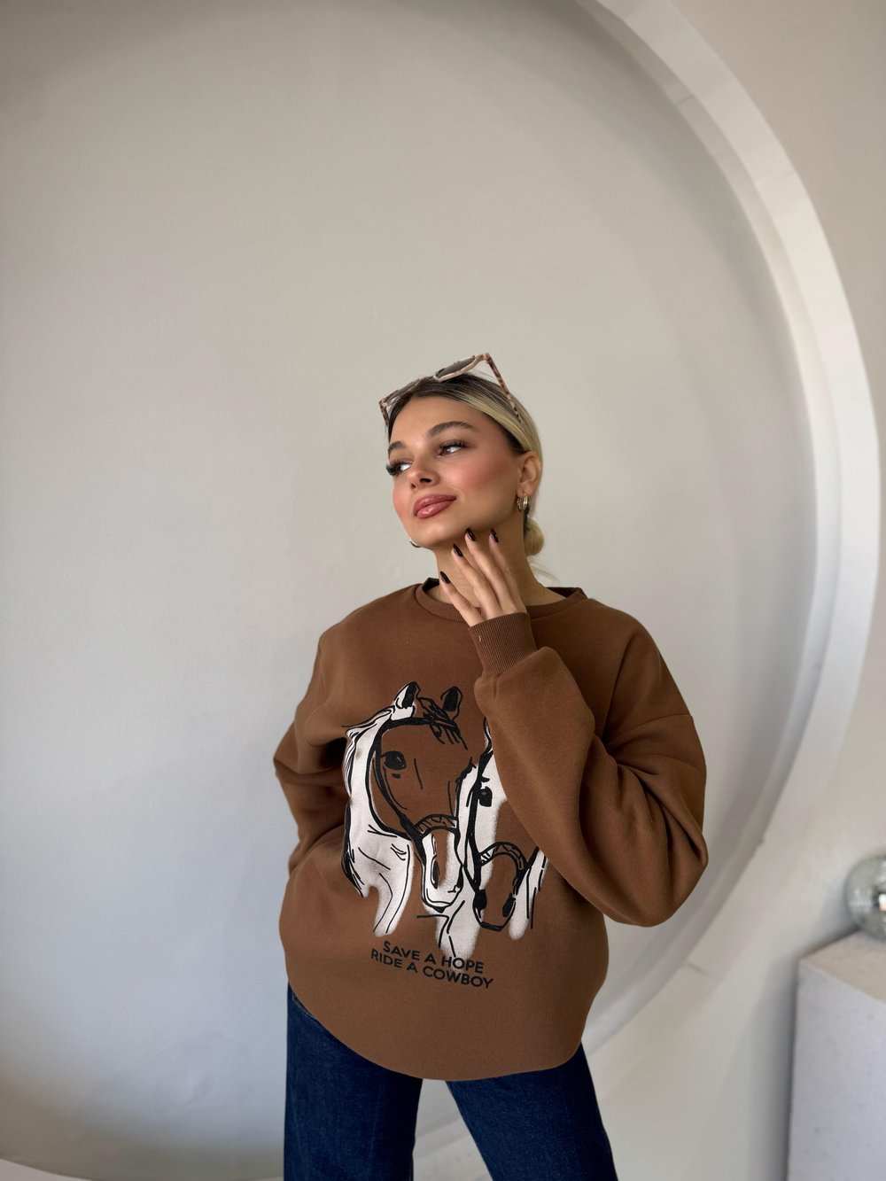 Tasarım Baskılı Sweat