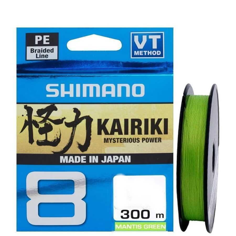 Shimano Kairiki 8 300m Mantis Green 0.16mm