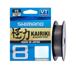 Shimano Kairiki 8 300m Steel Gray 0.16mm