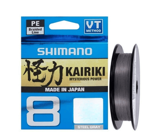 Shimano Kairiki 8 300m Steel Gray 0.19mm
