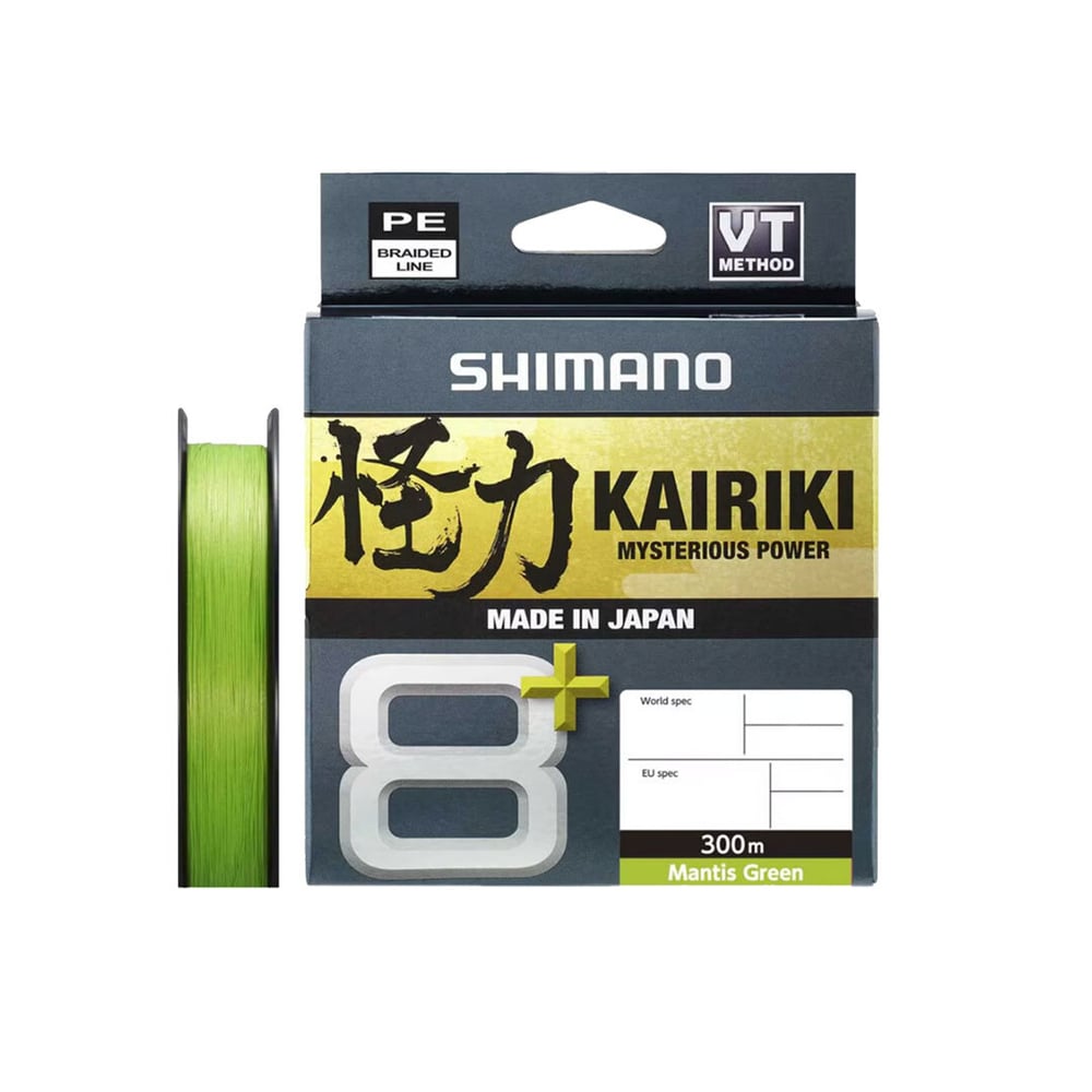 Shımano Line Kairiki 8+ 300m 0.16mm 9.8kg M. Green