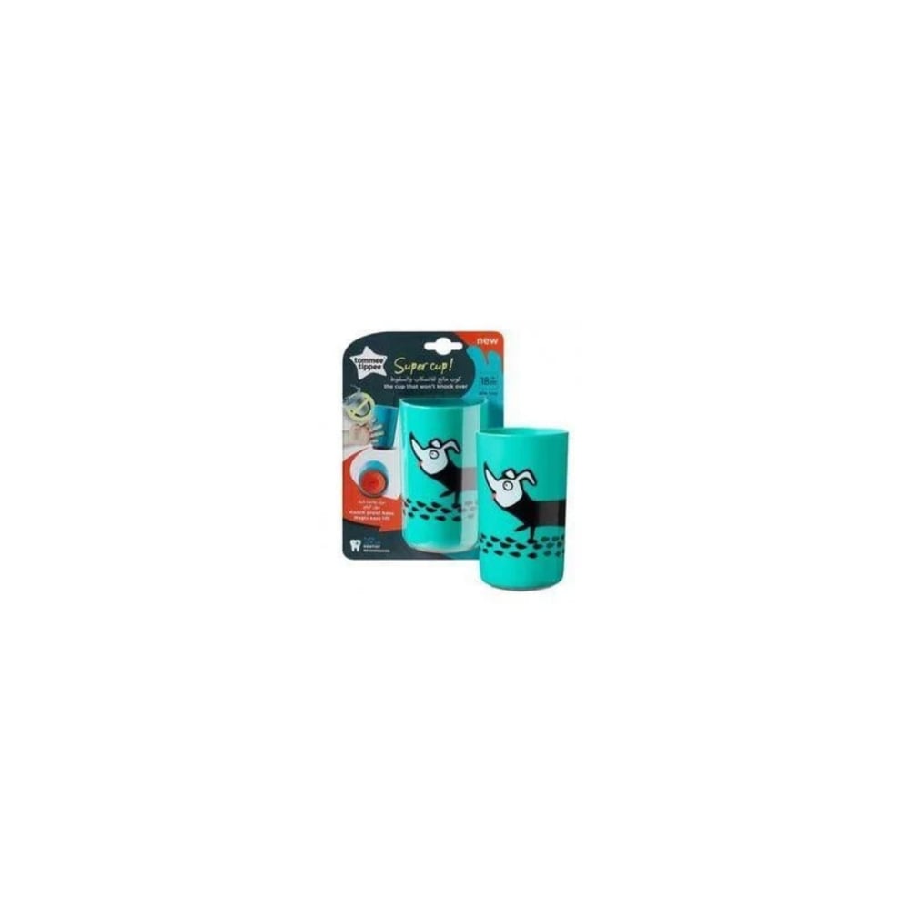 Tommee Tippee Süper Bardak 300 ml - Devrilmeyen Bardak Yeşil