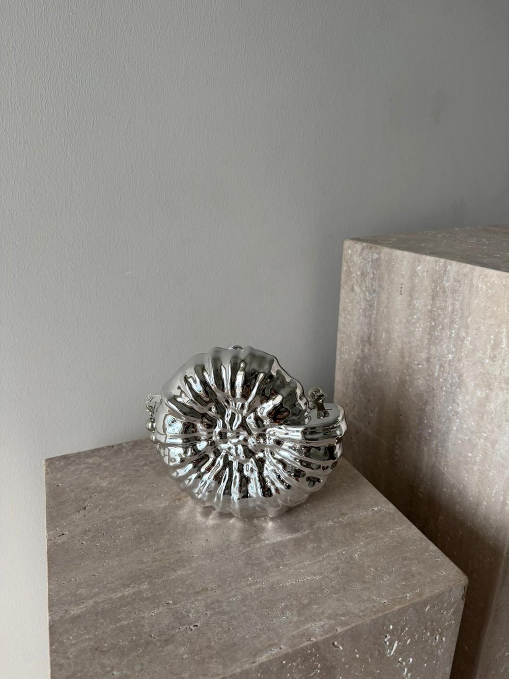 Gümüş Plaka Sun Çanta