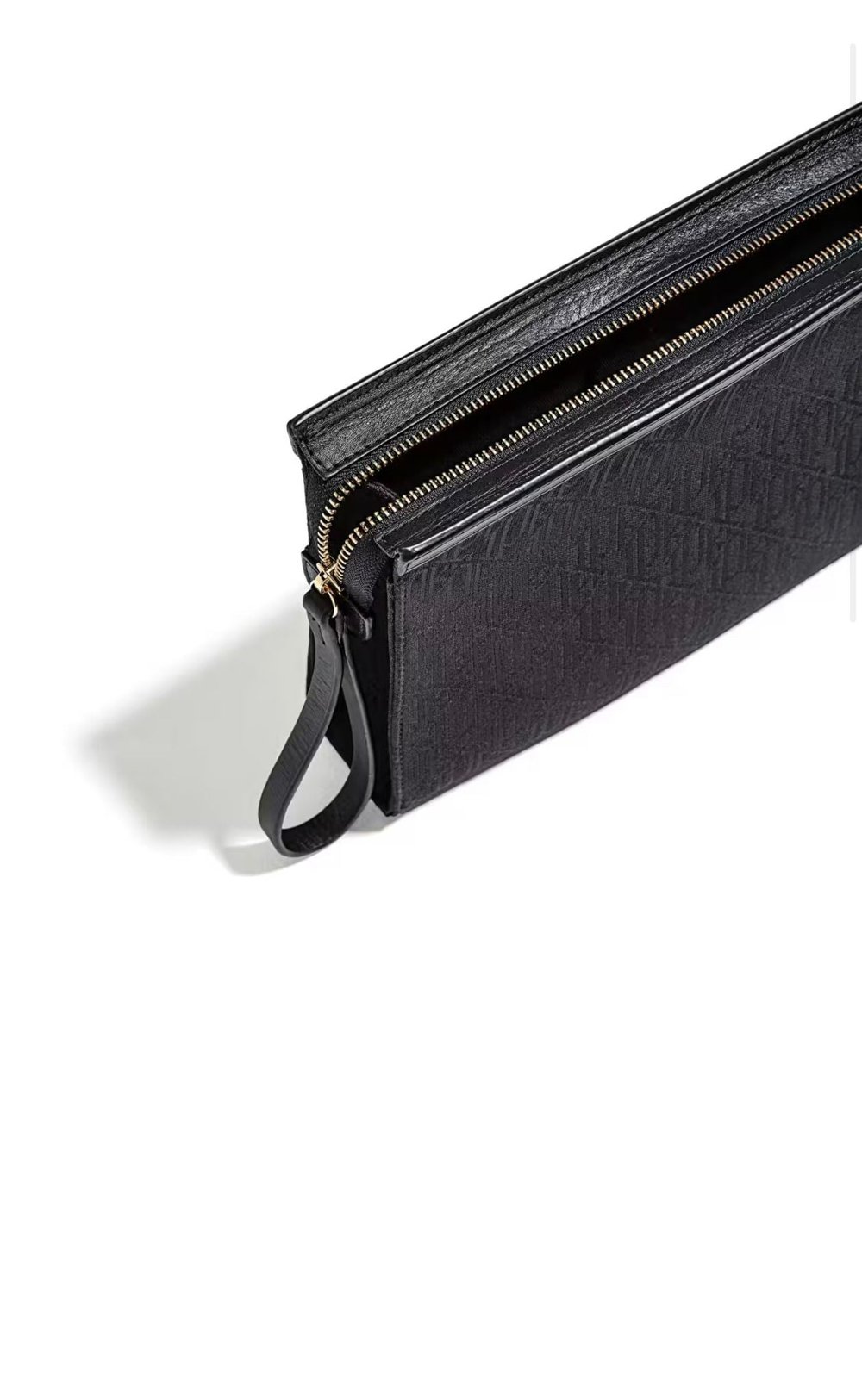 Siyah Desenli Clutch Marka Model Çanta
