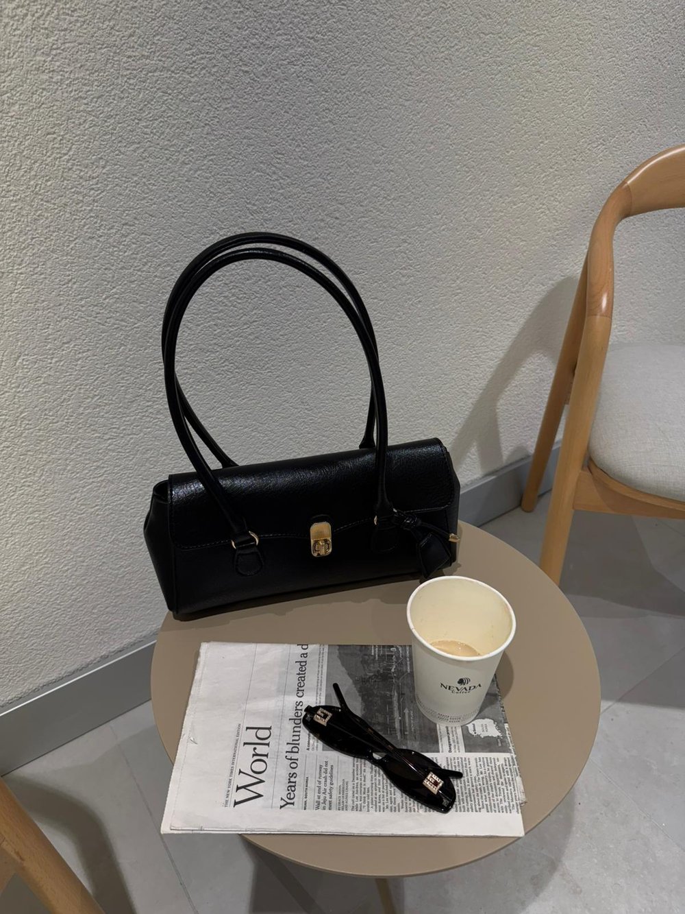 Siyah Mango Model Baget Verona Çanta
