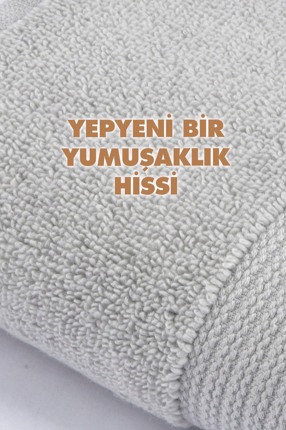 GRİ BANYO HAVLUSU 