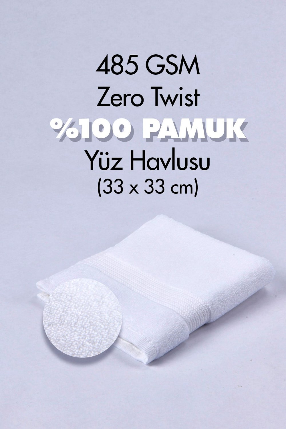 PURE BEYAZ EL HAVLUSU