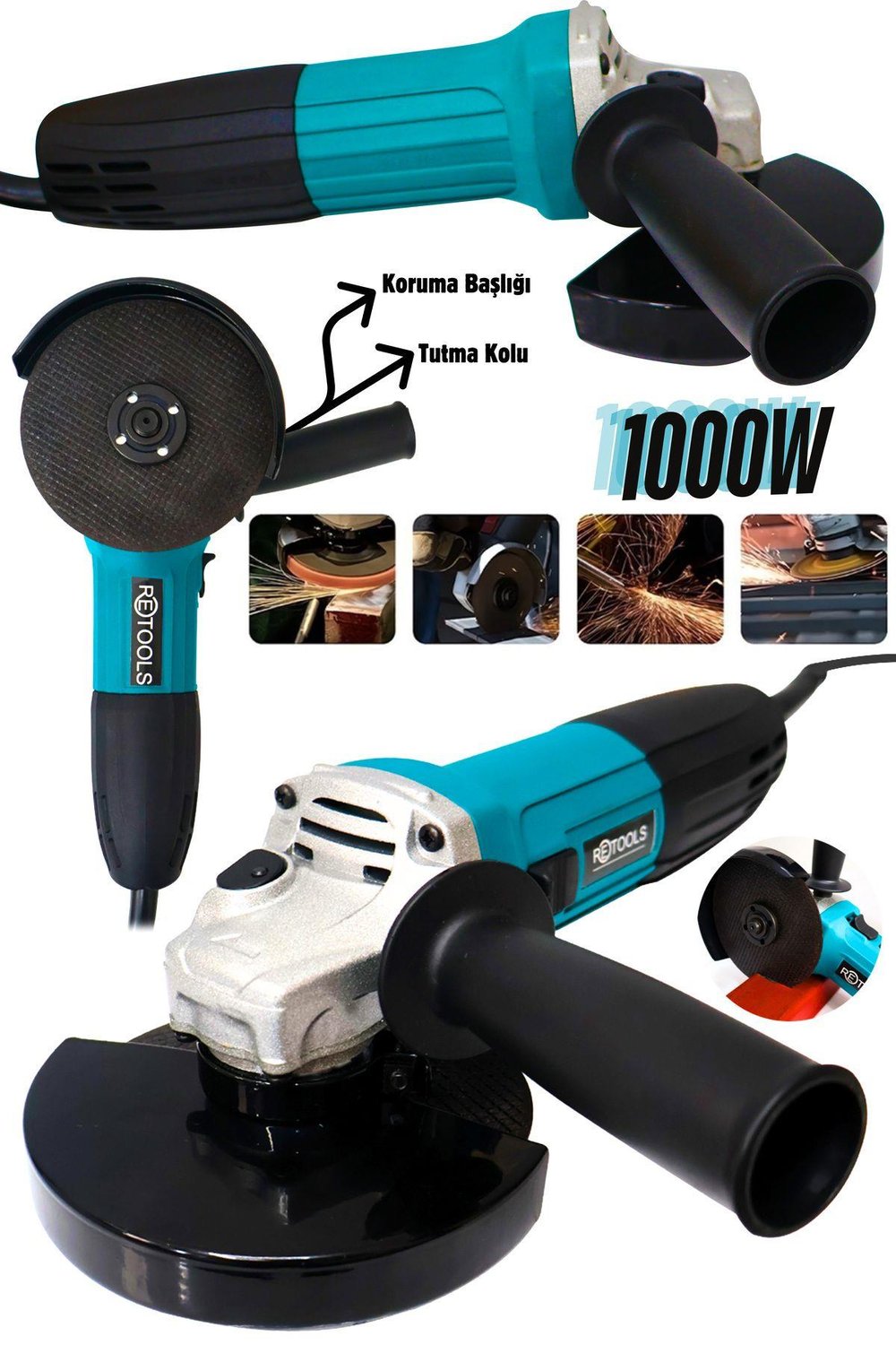 115MM 1000W Elektrikli Spiral Makinesi - Güç ve  Bir Arada!