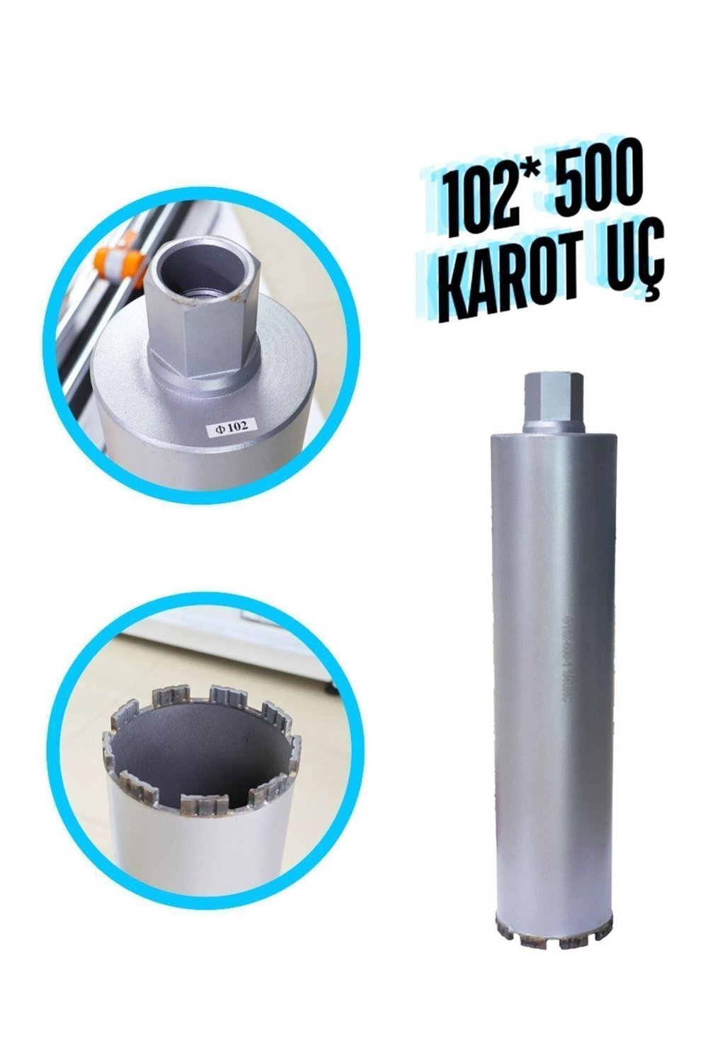 KAROT UÇ 102*500