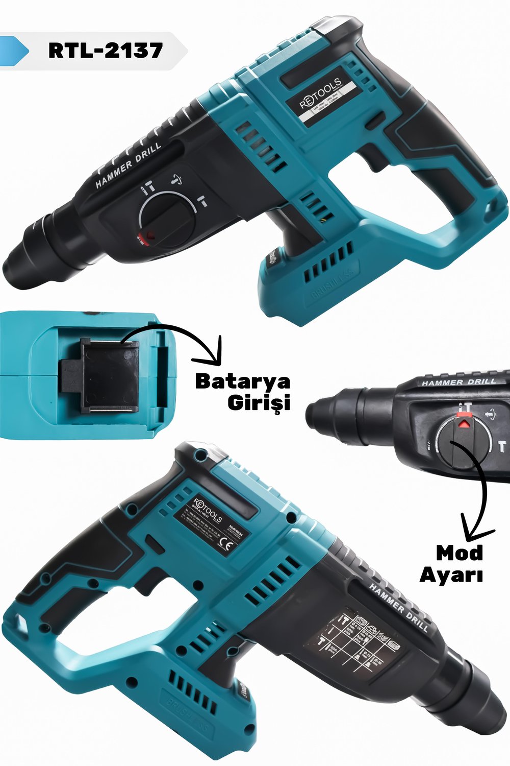 RETOOLS KIRICI DELİCİ MAKİNE (SOLO ÜRÜN)