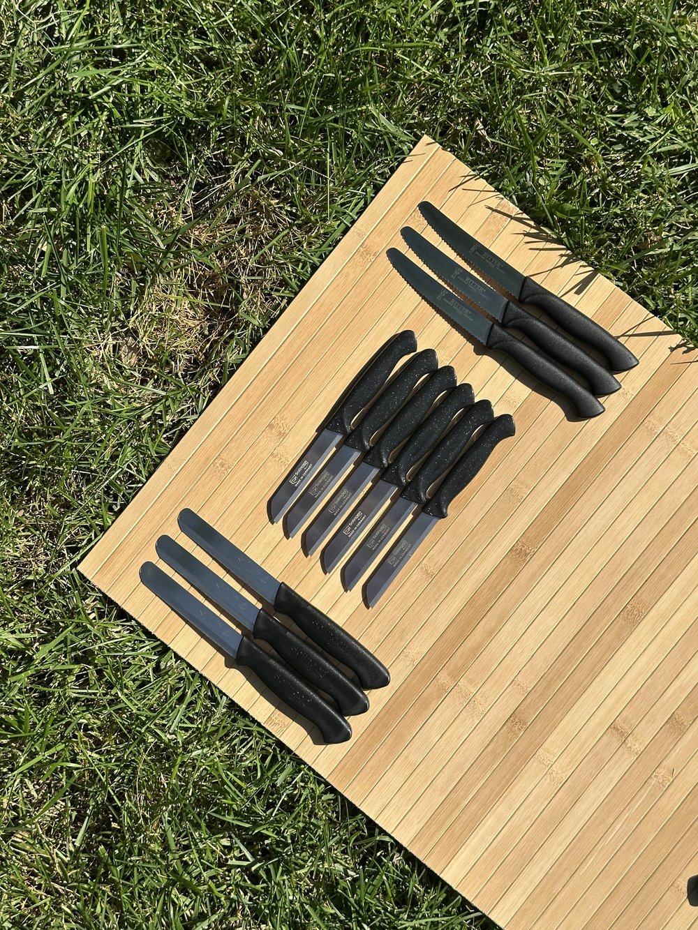 Solingen Siyah Set 6 Meyve Bıçağı+3 Sebze Bıçağı+3 Ava Bıçak