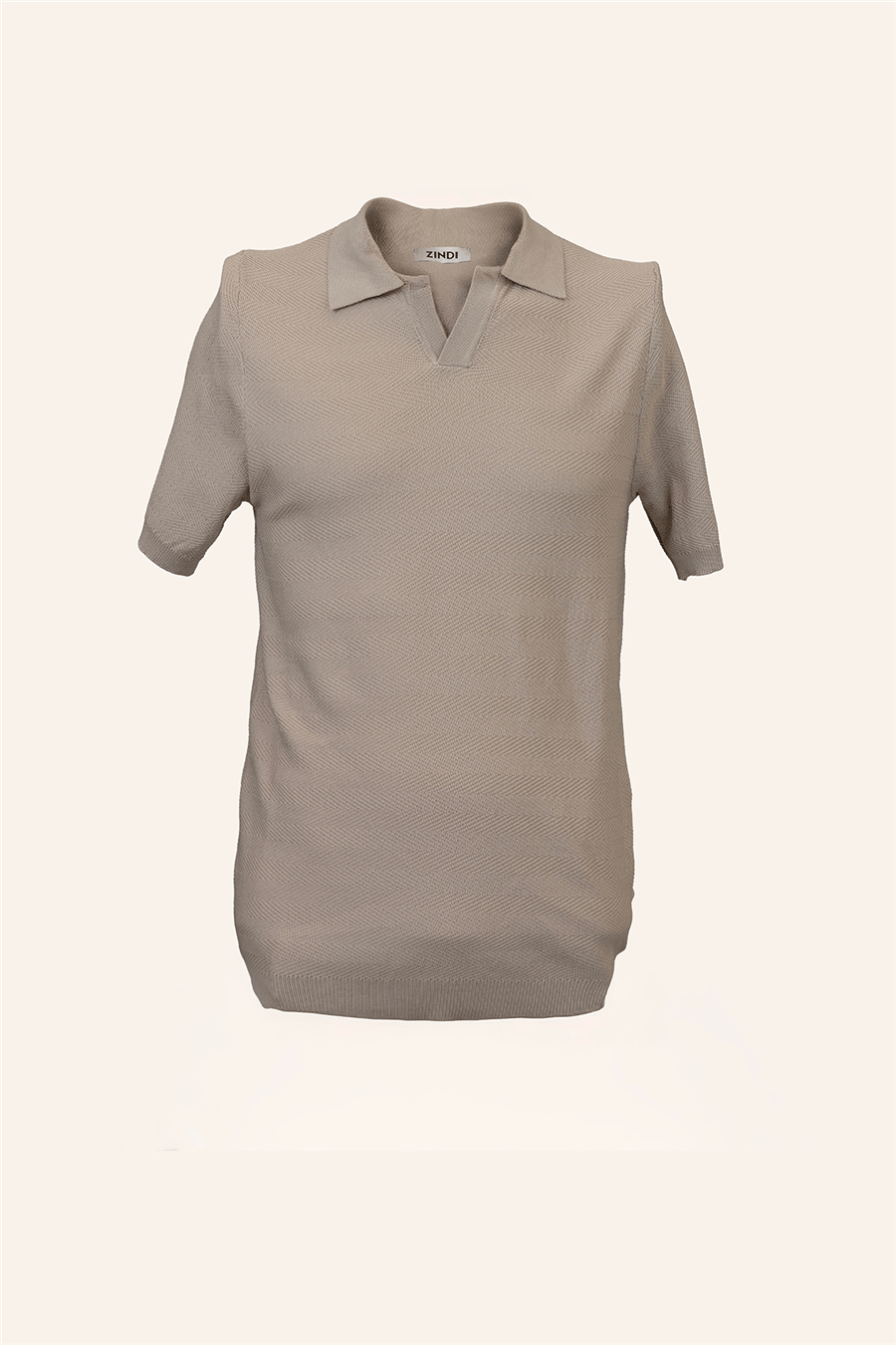 Polo Knitwear Beige | zindistore.com