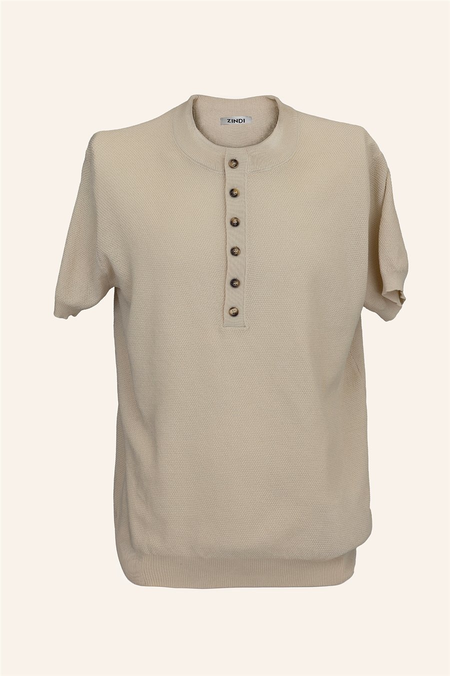 Polo Knitwear Beige | zindistore.com