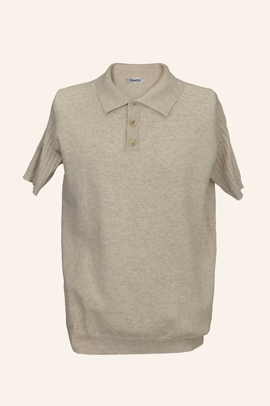 Polo Knitwear Beige | zindistore.com
