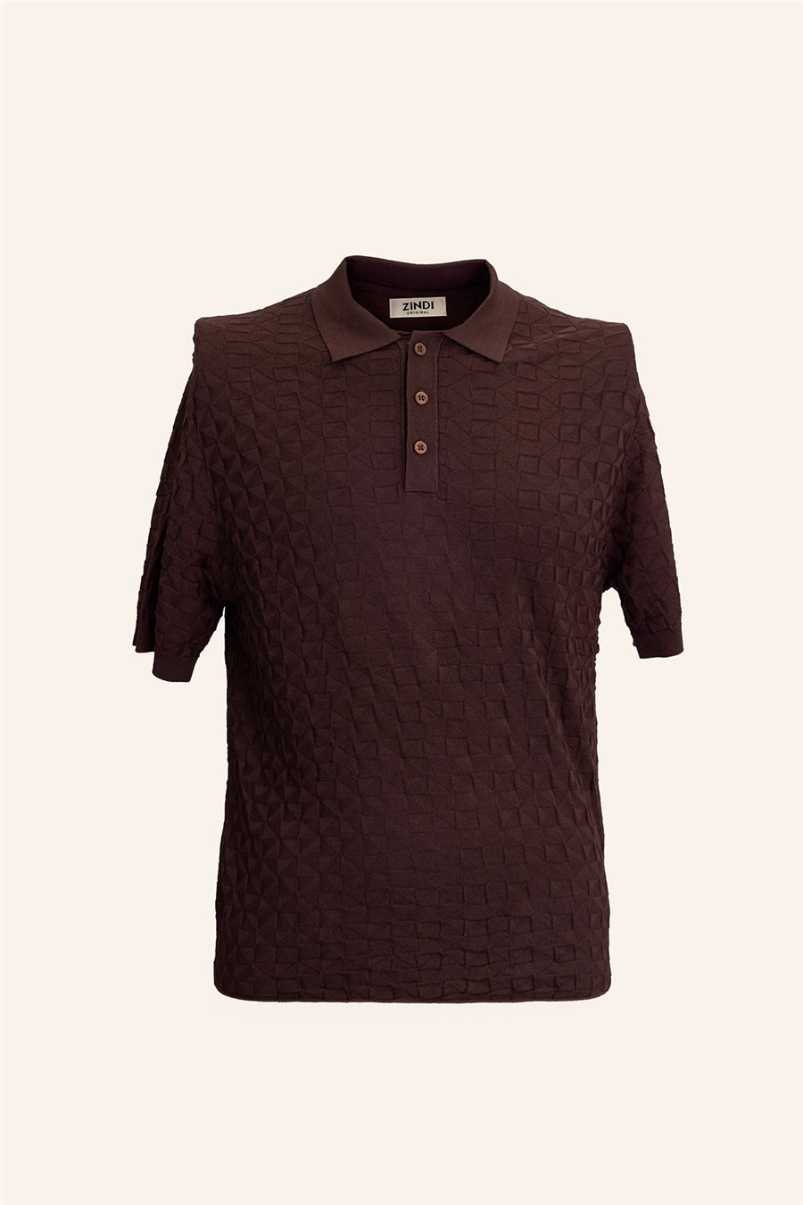 Polo Knitwear Brown | zindistore.com