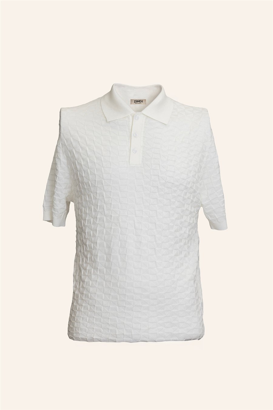 Polo Knitwear White | zindistore.com