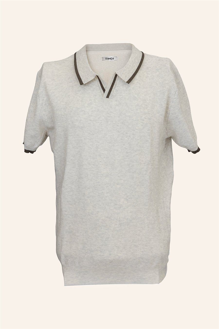 Polo Knitwear White | zindistore.com