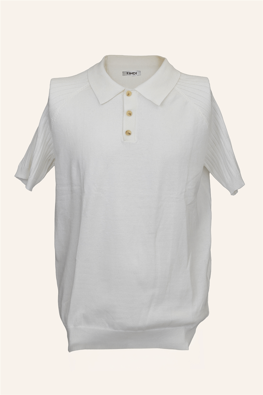 Polo Knitwear White | zindistore.com