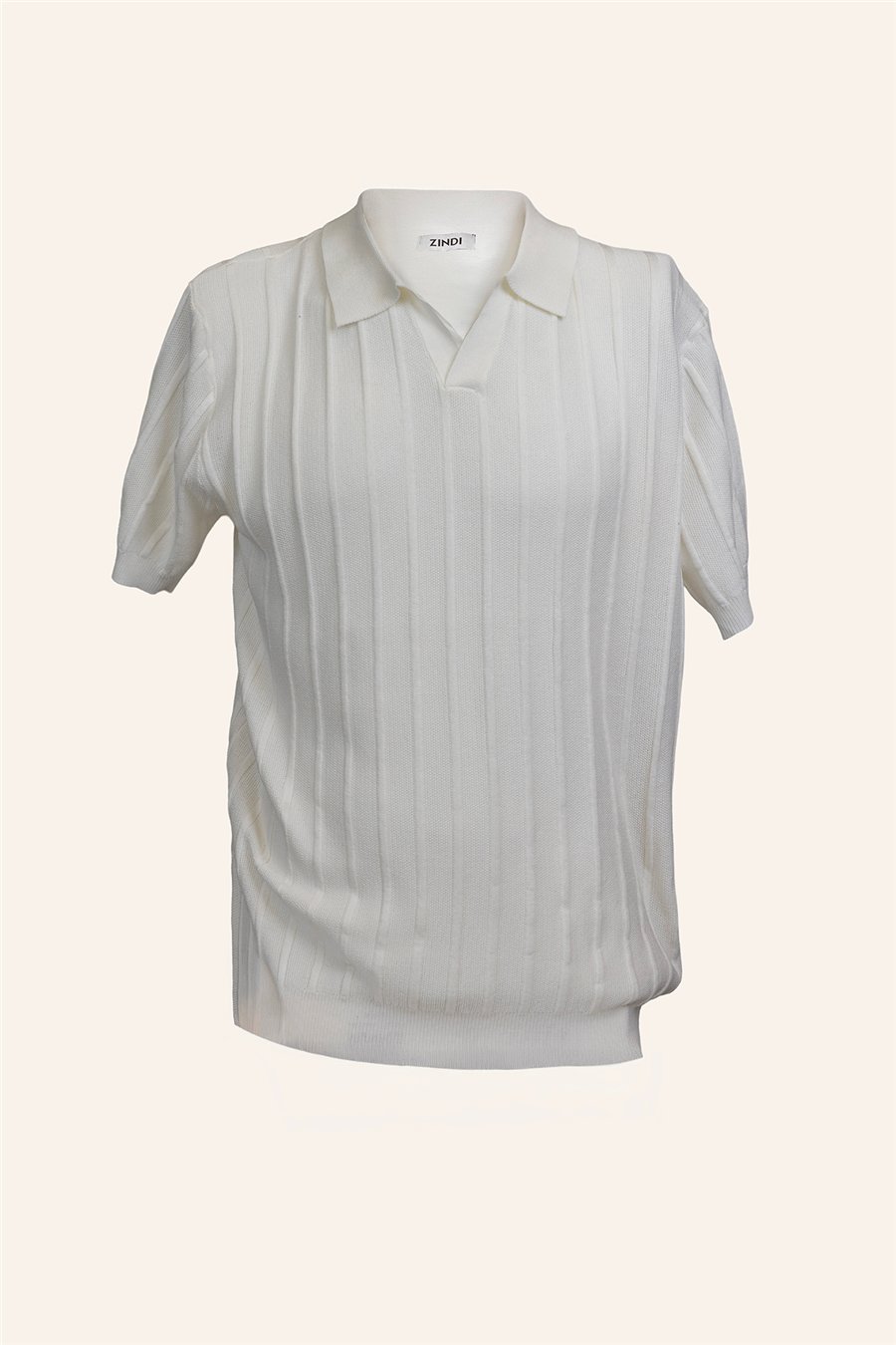 Polo Knitwear White | zindistore.com