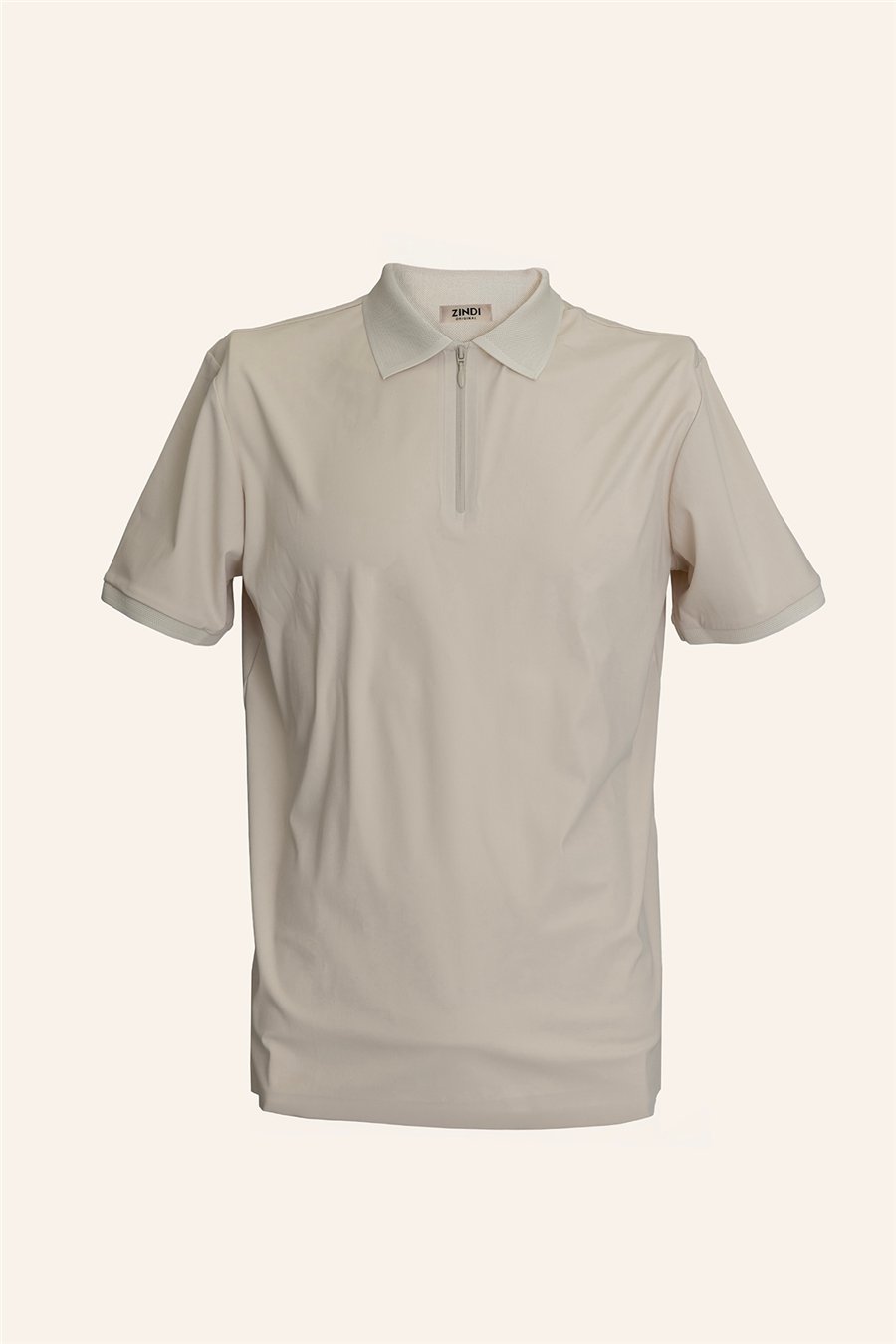 SUMMER POLO T-Shirt Beige | zindistore.com