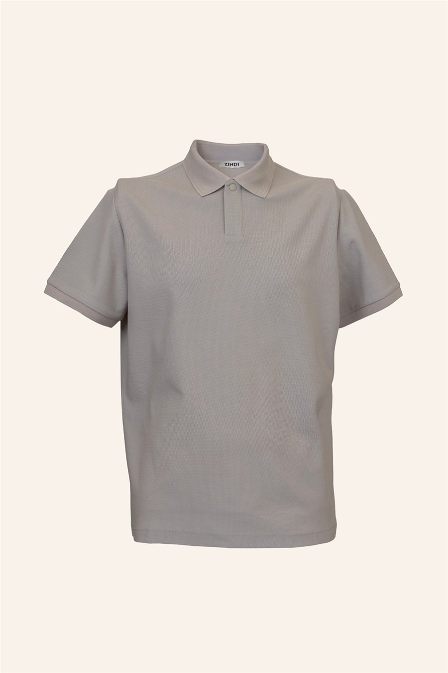 SUMMER POLO T-Shirt Beige | zindistore.com