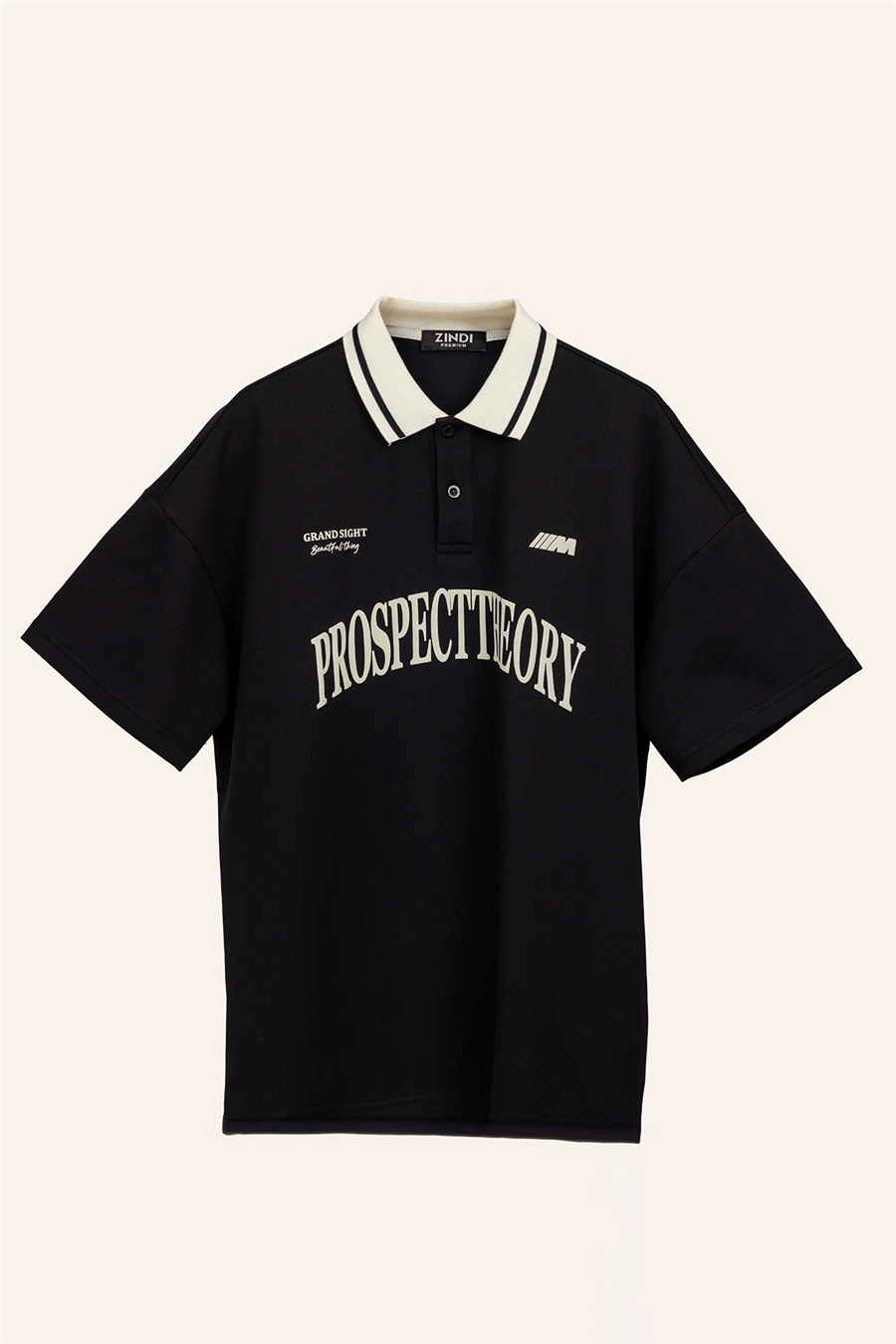 SUMMER POLO T-Shirt Black | zindistore.com