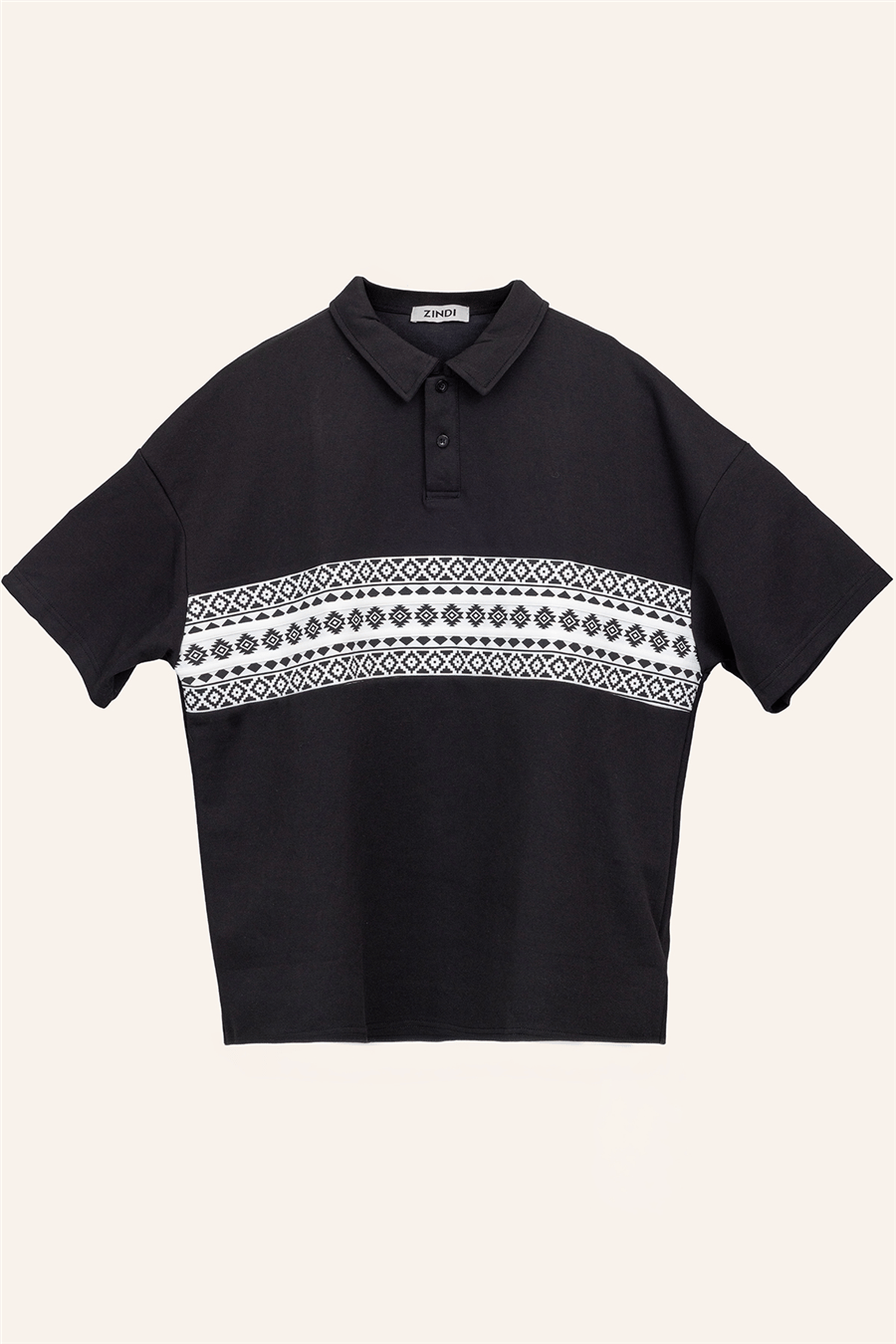 SUMMER POLO T-Shirt Black | zindistore.com