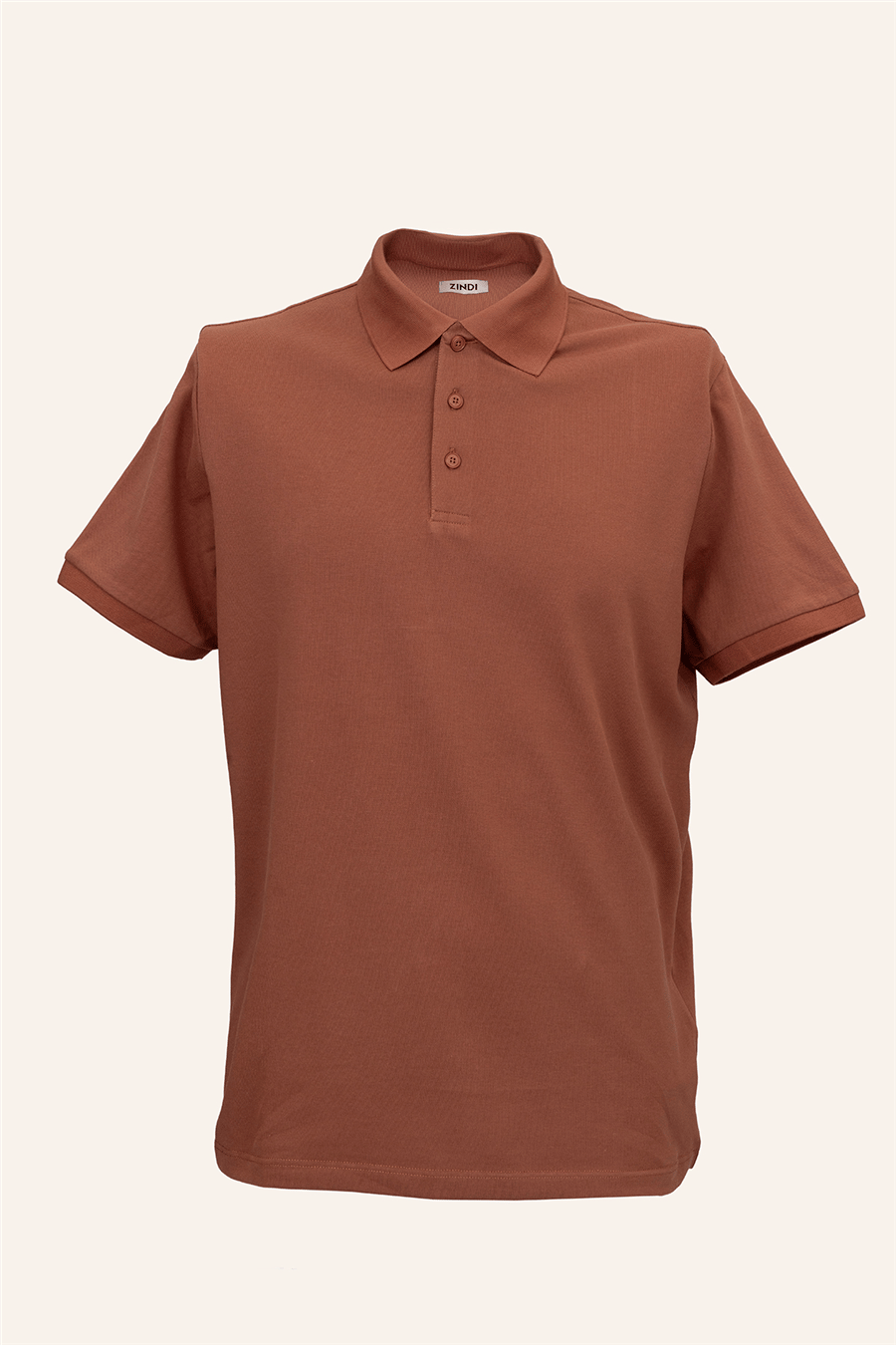 SUMMER POLO T-Shirt Coffee | zindistore.com