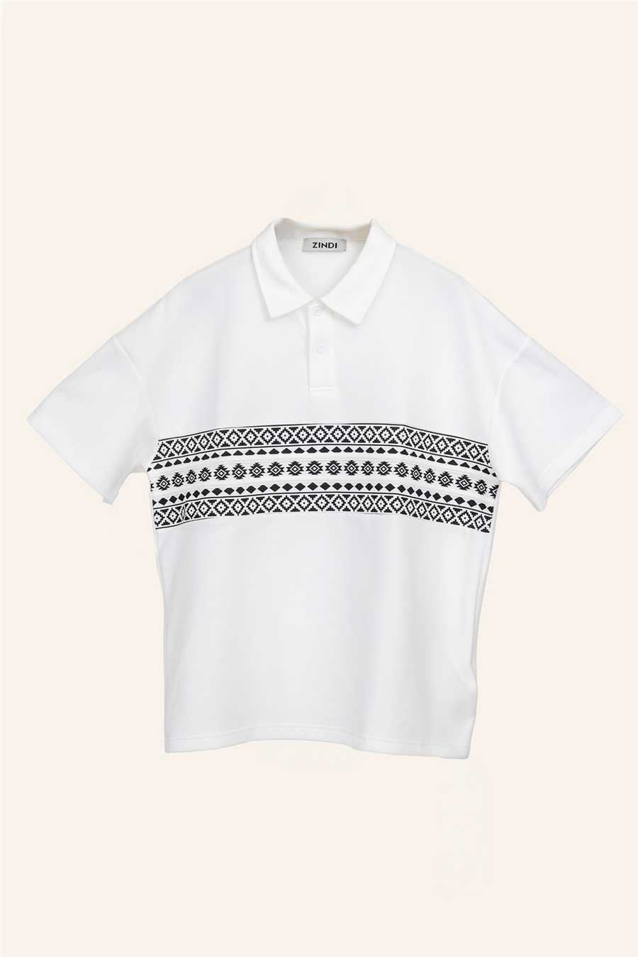 SUMMER POLO T-Shirt White | zindistore.com