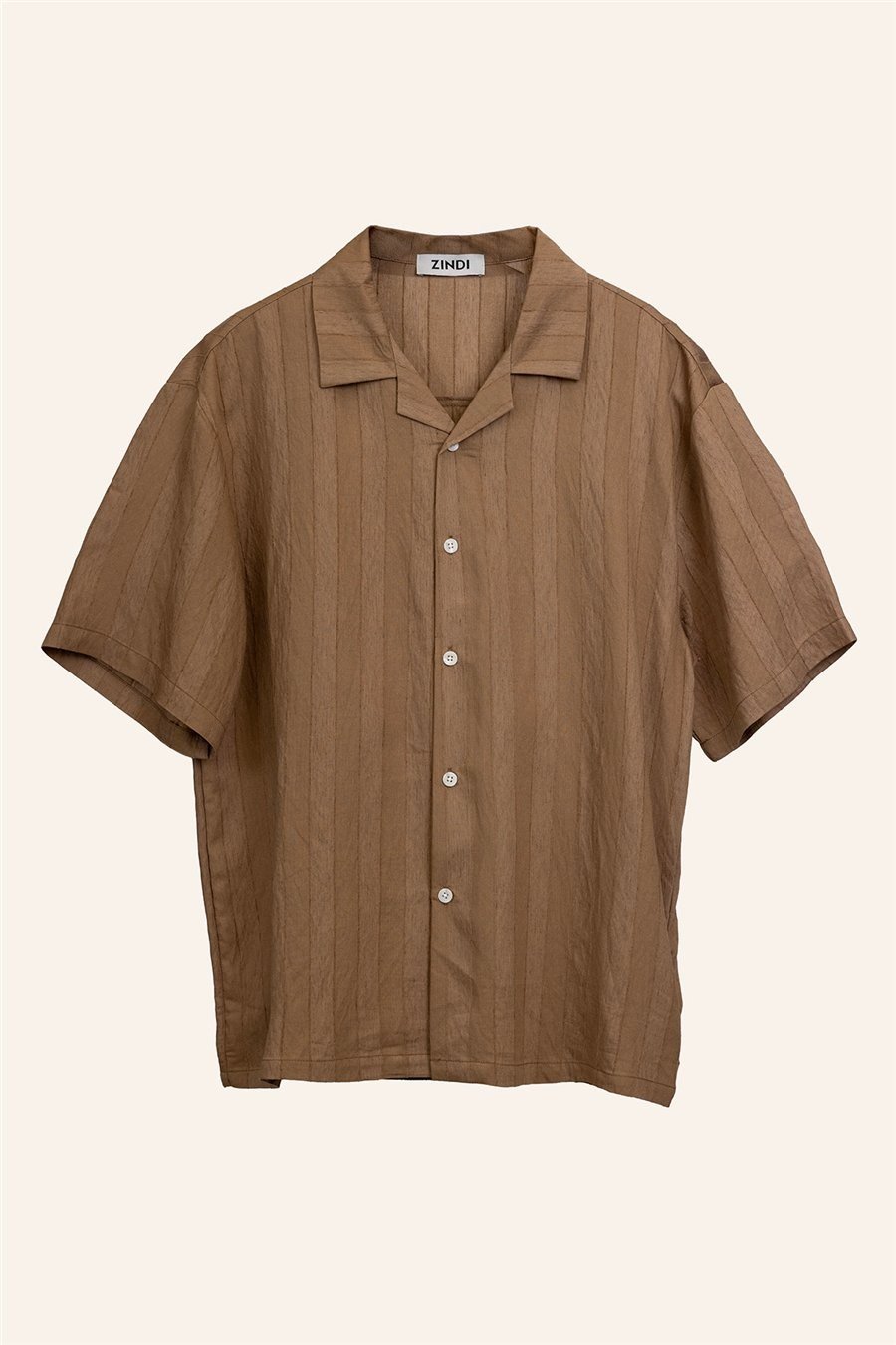 SUMMER SHIRT Brown | zindistore.com