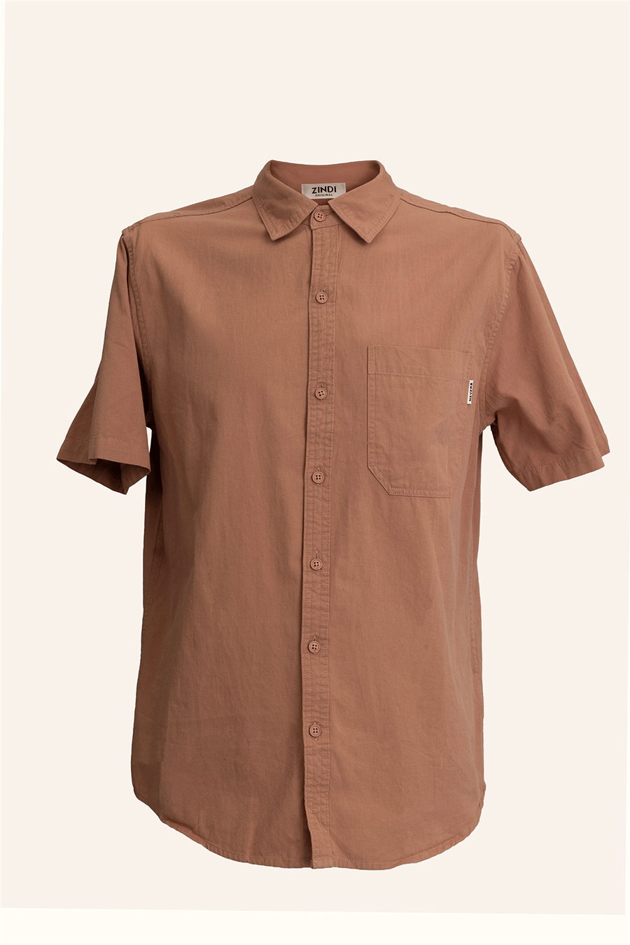 SUMMER SHIRT Light Orange | zindistore.com
