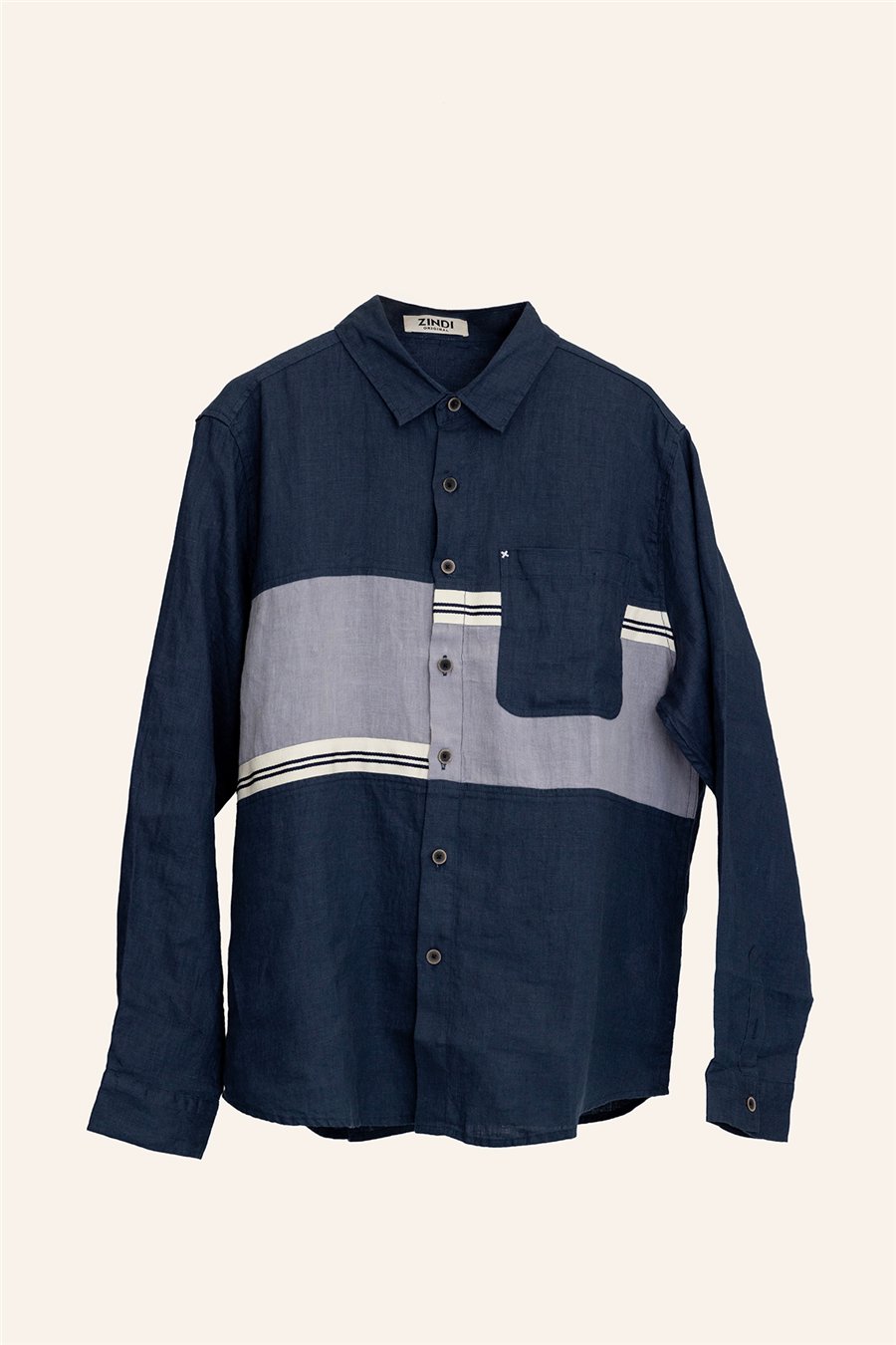 SUMMER SHIRT Navy | zindistore.com