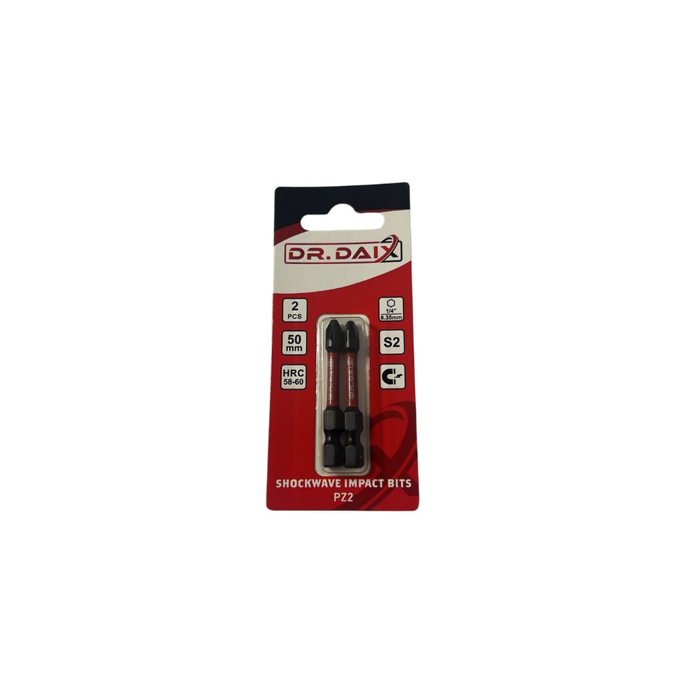 Dr.Daix PZ2 x 50 mm Darbeli Bits Uç Seti