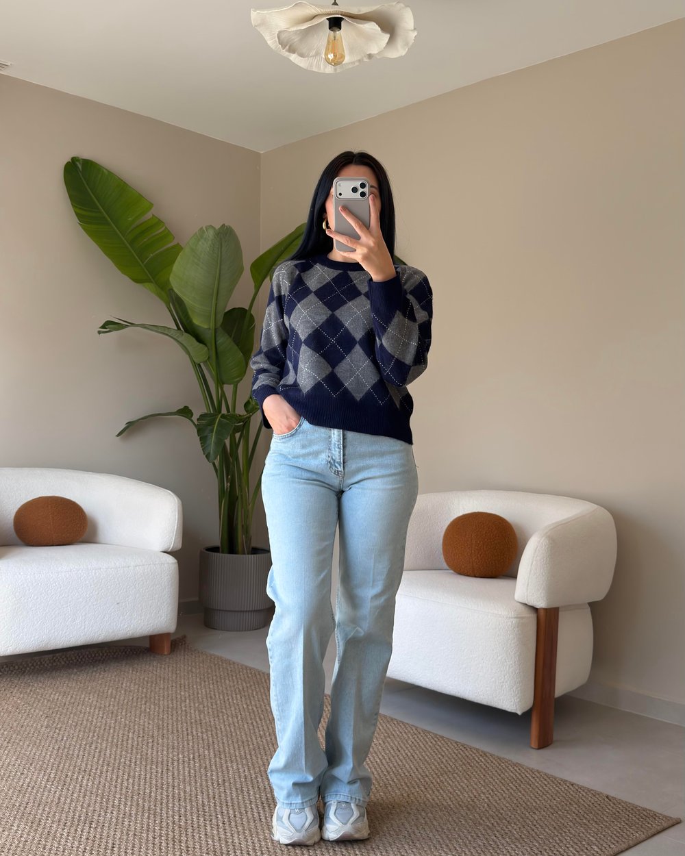 BUZ MAVİSİ STRAIGHT FIT JEAN
