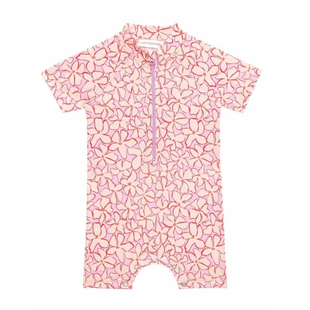 Kız Bebek Playsuit Mayo