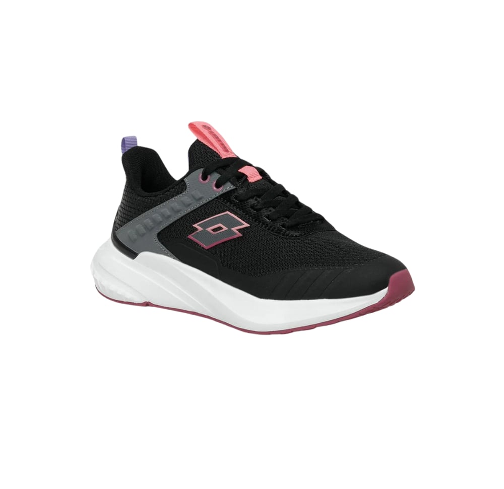 LOTTO RILEY SİYAH PEMBE SNEAKER
