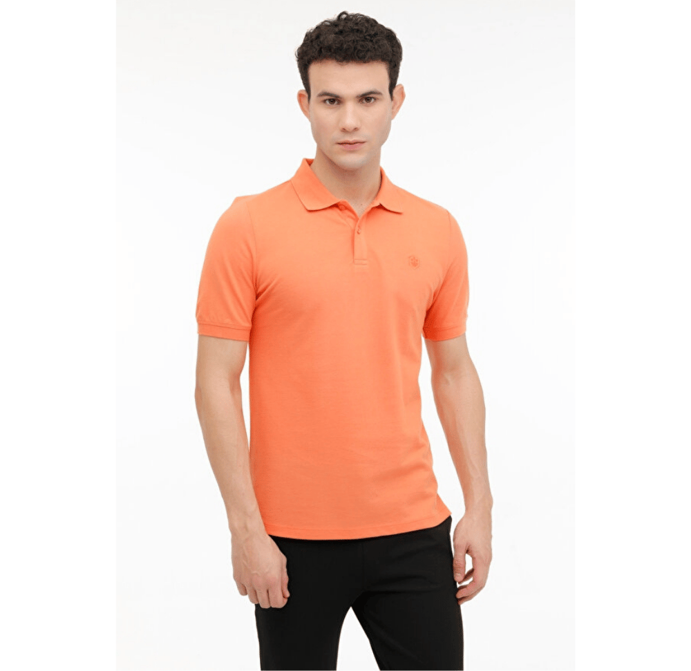 Lumberjack CT953 Basıc Turuncu T-shirt