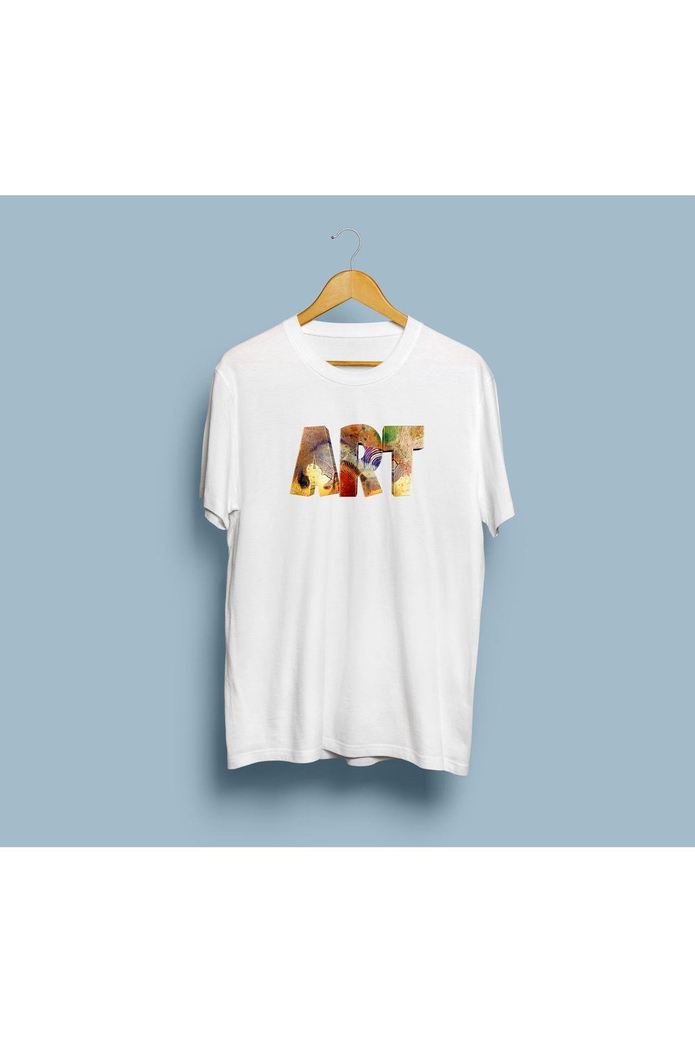 Oversize ART Yazı Tasarımı Unisex T-shirt