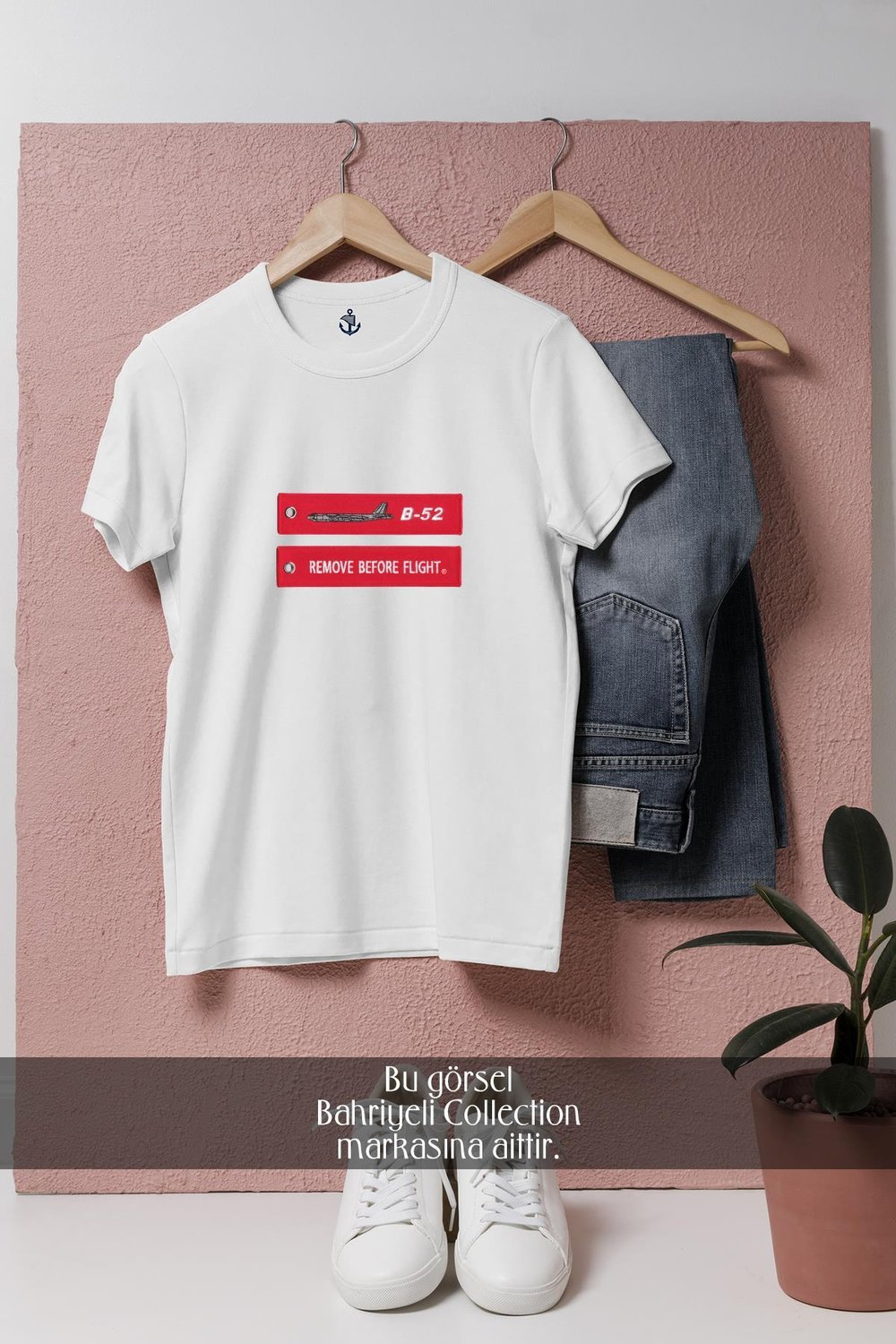 Oversize B 52 Bombardıman Uçağı  Tasarımlı Unisex T-Shirt
