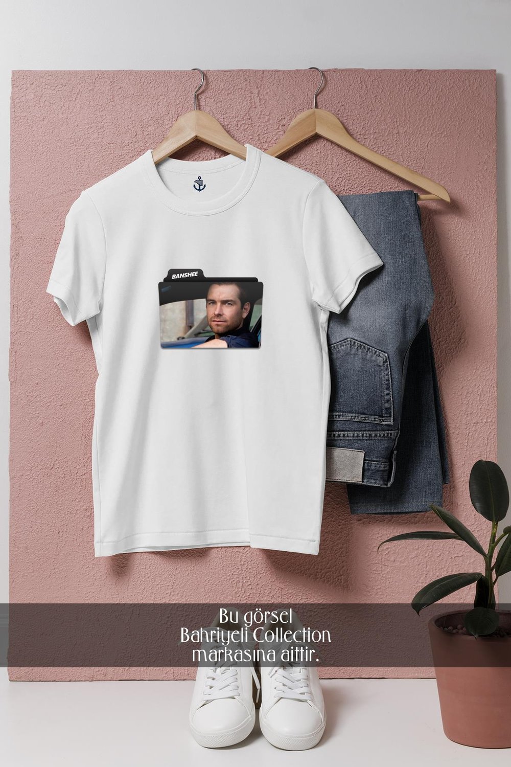 Oversize Banshee Film  Tasarımlı Unisex T-Shirt