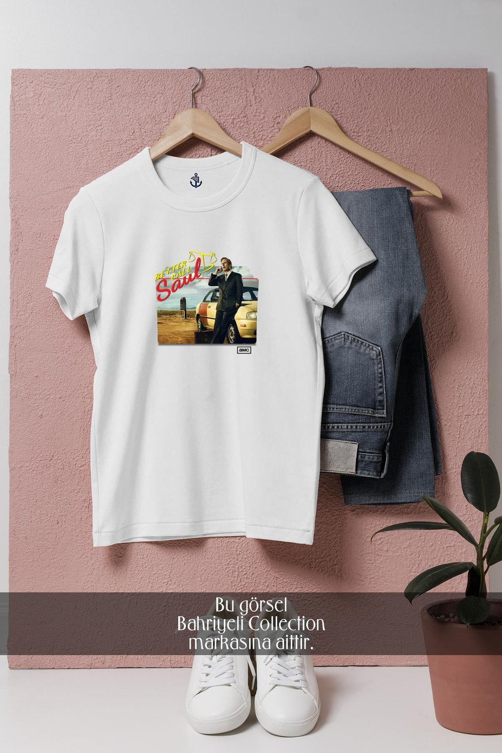 Oversize Better Call Saul  Tasarımlı Unisex T-Shirt
