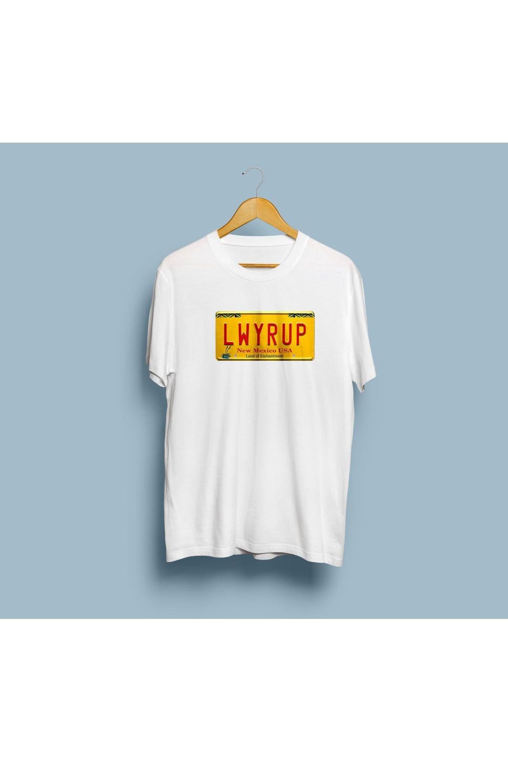 Oversize Breaking Bad LWYRUP Plaka Tasarım Unisex T-shirt