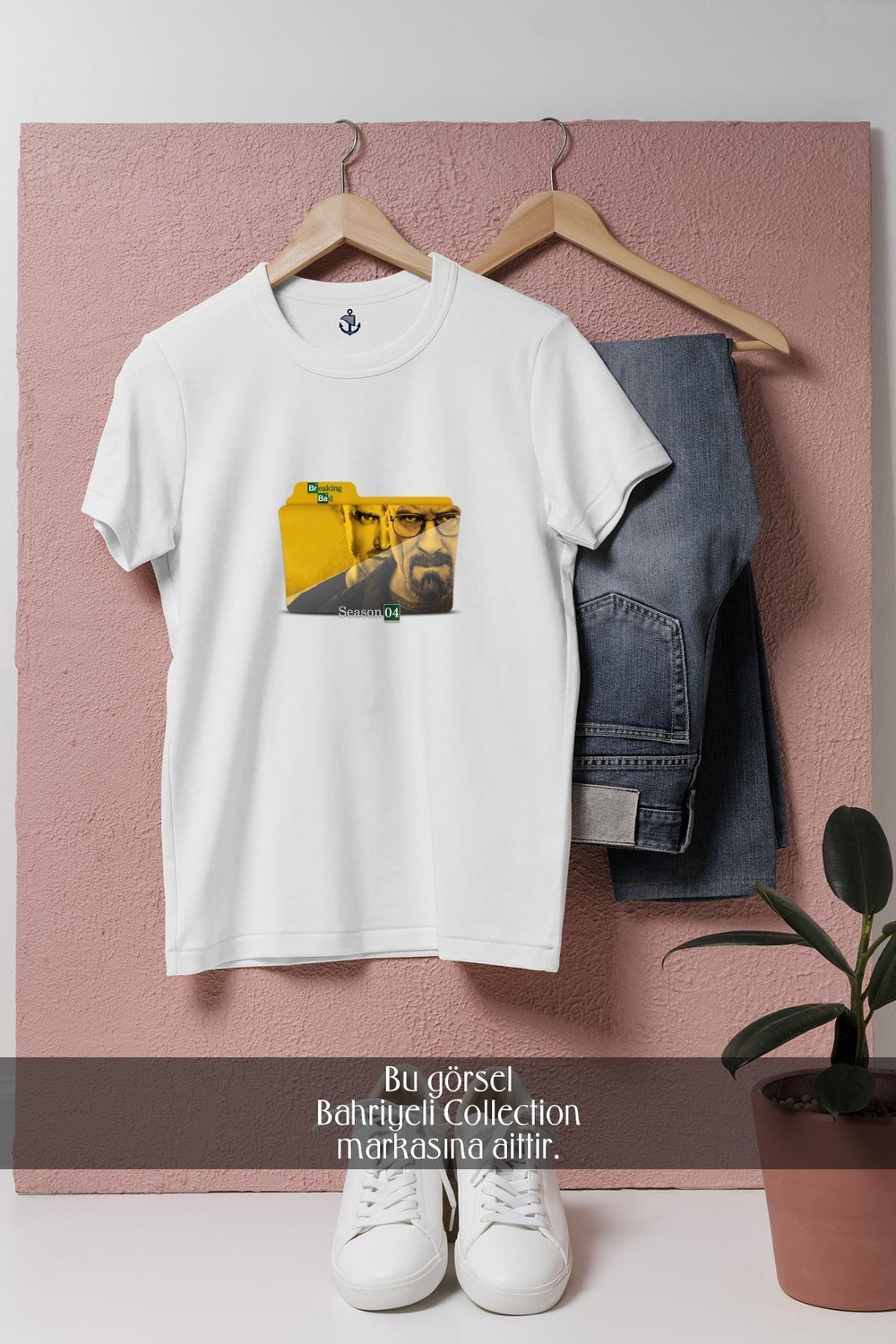Oversize Breaking Bad Tv Series  Tasarımlı Unisex T-Shirt