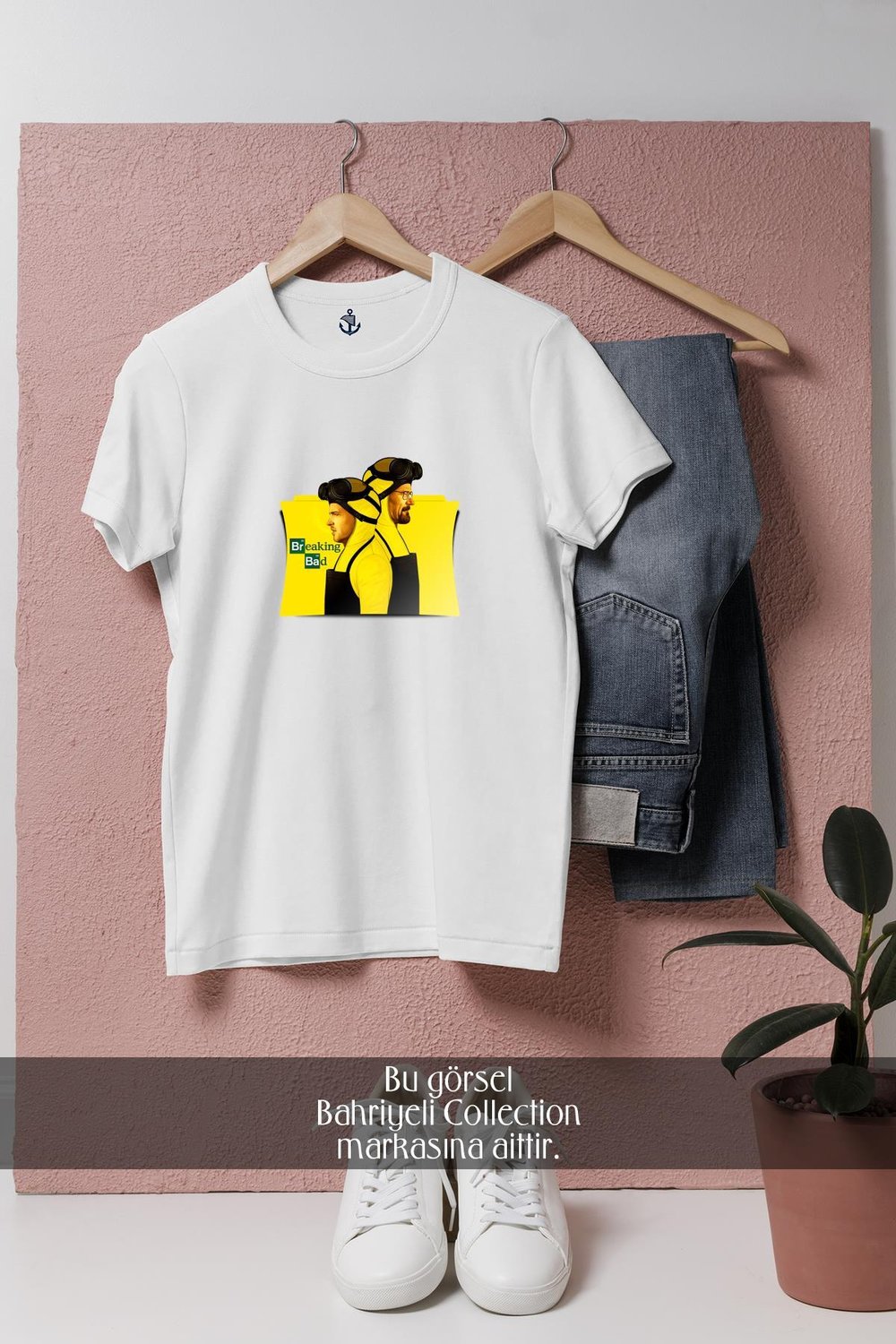 Oversize Breaking Bad Yabancı Dizi  Tasarımlı Unisex T-Shirt