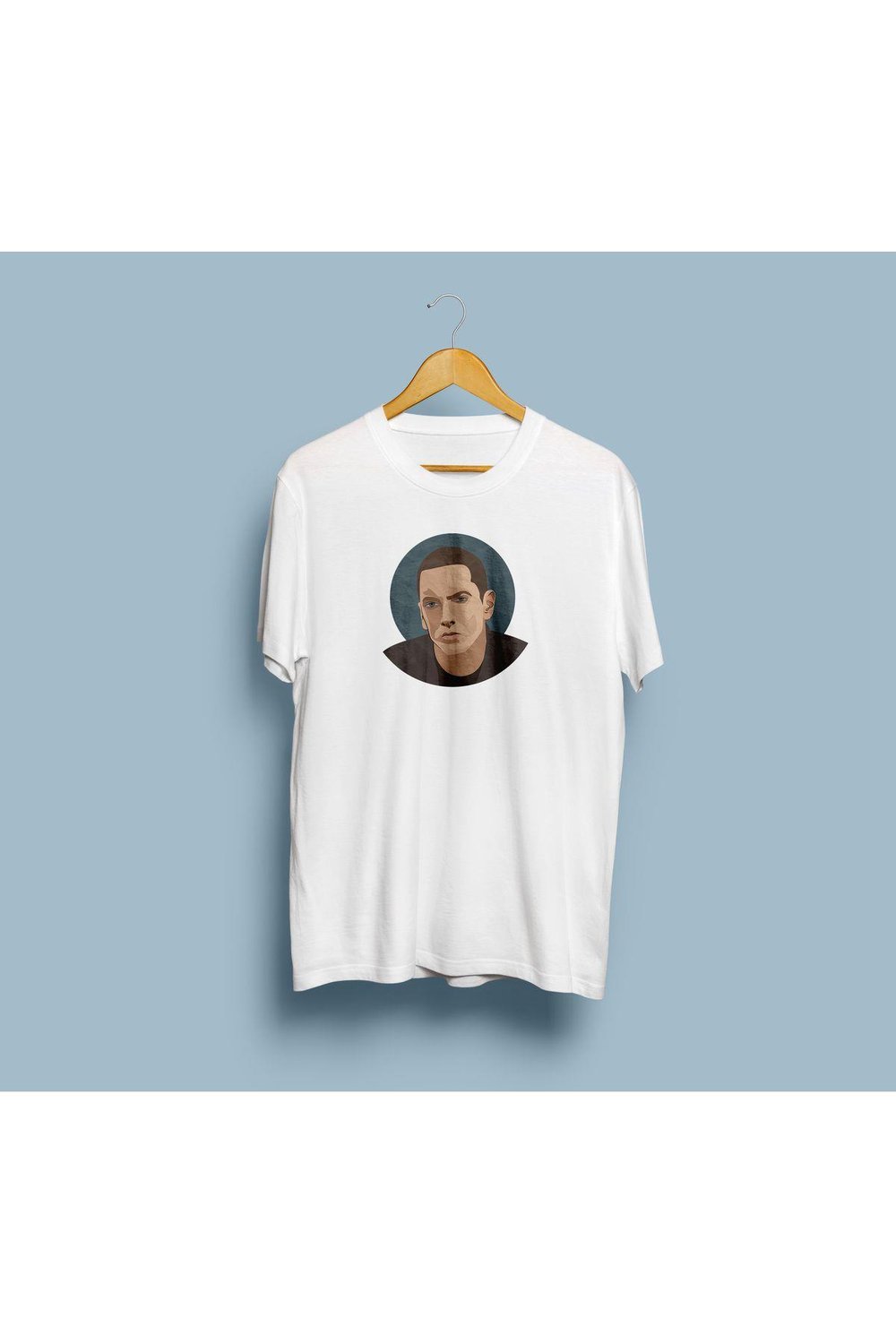 Oversize Eminem Tasarım Unisex T-shirt