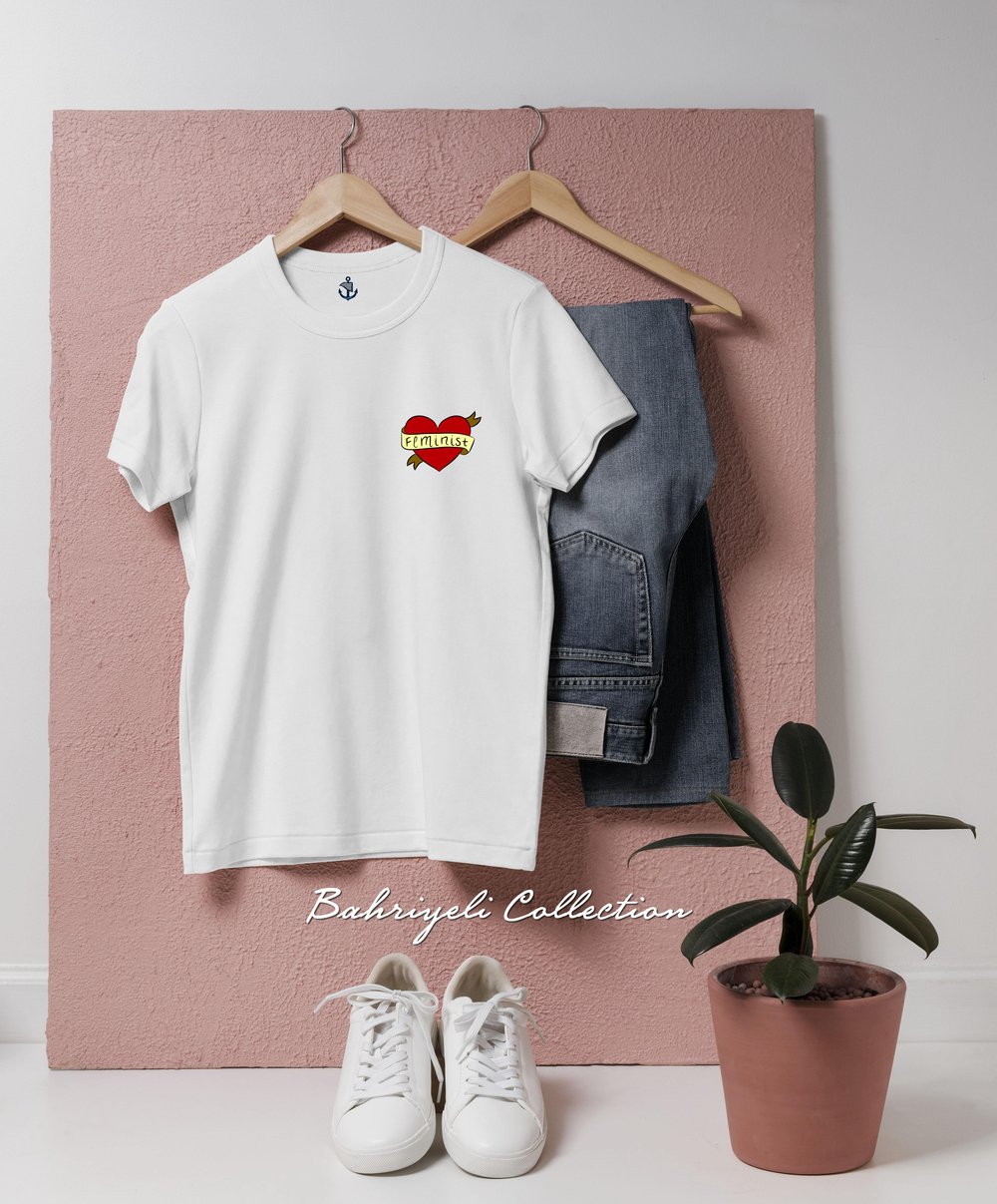 Oversize Feminism Feminist art Tasarımlı Unisex T-Shirt