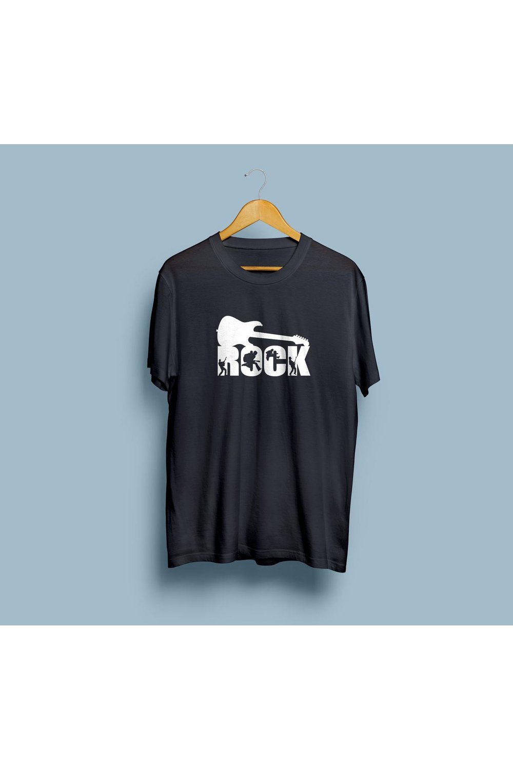 Oversize Rock Tasarım Unisex T-shirt