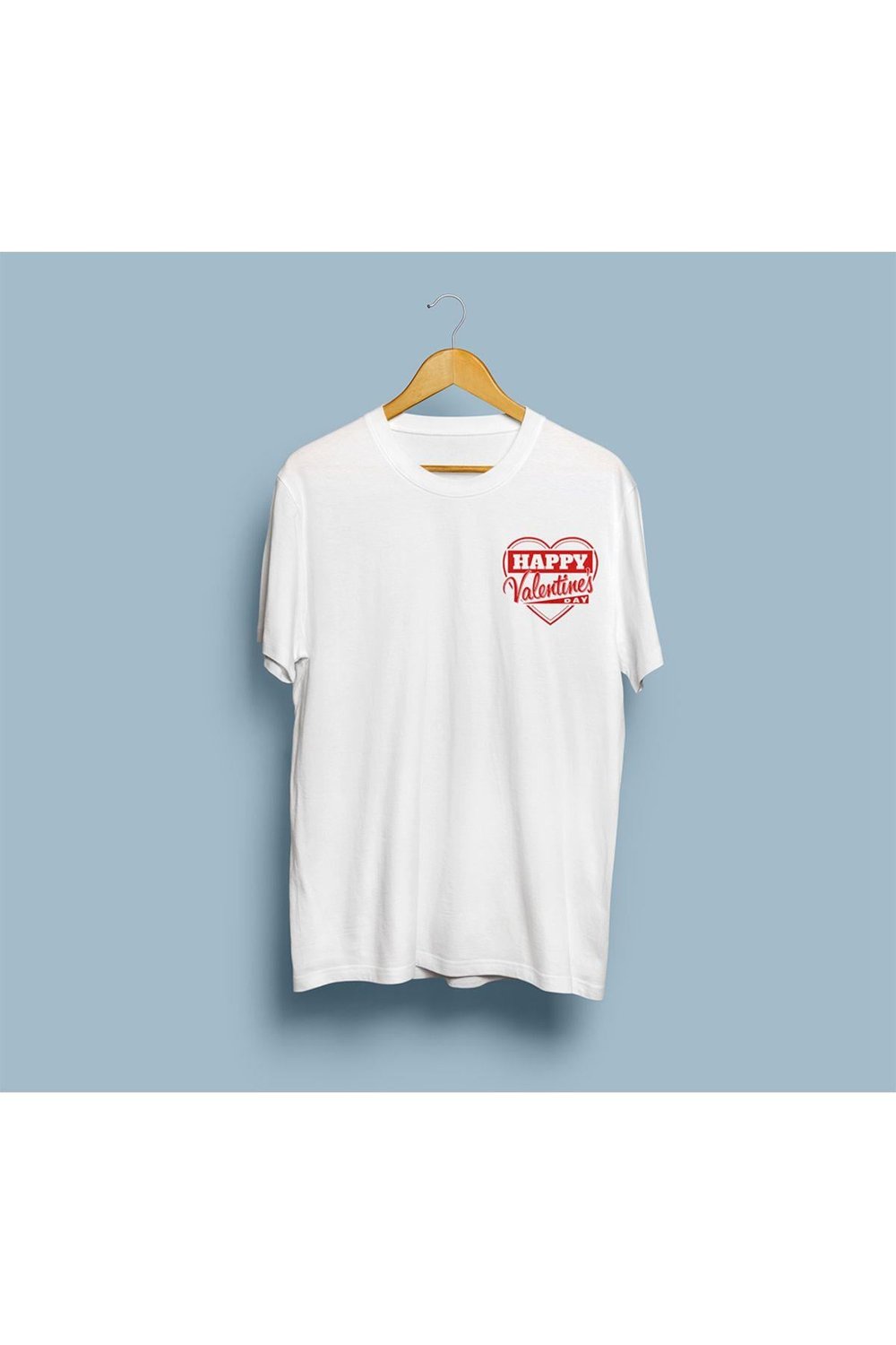 Oversize Sevgililer Günü Tasarım Unisex T-shirt