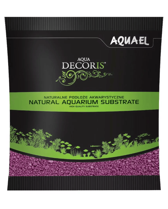 Aquael Gravel Decoris Fuşya Kum 1KG